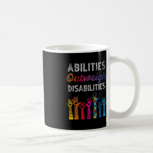Fähigkeiten überwiegen Behinderungen Autismus Bewu Kaffeetasse