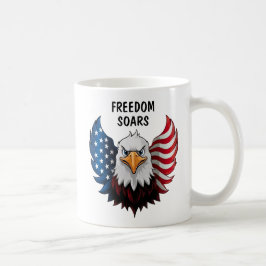 Fahne "American Eagle" Kaffeetasse