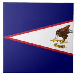 Fahne Amerikanisch-Samoas Fliese
