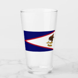 Fahne Amerikanisch-Samoas Glas