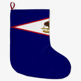 Fahne Amerikanisch-Samoas Großer Weihnachtsstrumpf