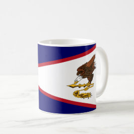 Fahne Amerikanisch-Samoas Kaffeetasse