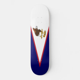 Fahne Amerikanisch-Samoas Skateboard