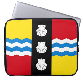 Fahne Bedfordshire Laptop Sleeve
