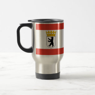Fahne Berlin Travel Mug Reisebecher