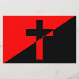 Fahne christlicher Sozialismus & Anarchismus (Befr Briefpapier