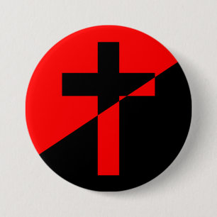 Fahne christlicher Sozialismus & Anarchismus (Befr Button