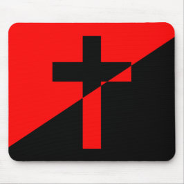 Fahne christlicher Sozialismus & Anarchismus (Befr Mousepad
