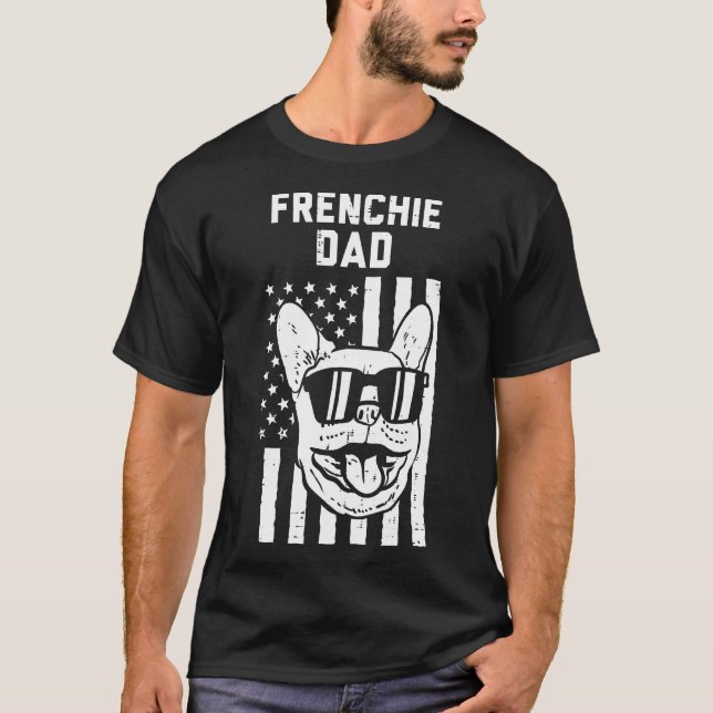 Fahne Cooler Bulldog T-Shirt (Vorderseite)