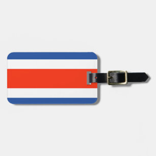 Fahne Costa Rica Gepäckanhänger