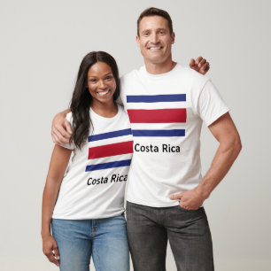Fahne Costa Rica T-Shirt