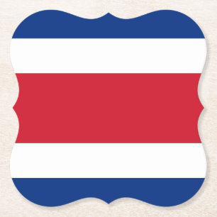 Fahne Costa Rica Untersetzer