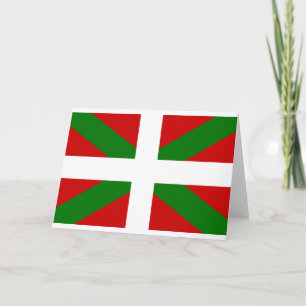 Fahne das Baskenland euskadi Karte