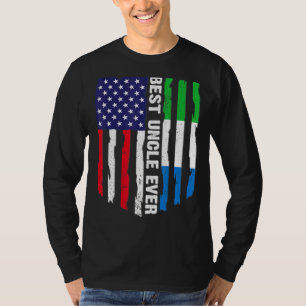 Fahne der amerikanischen Flagge Sierra Leones best T-Shirt