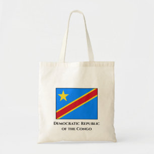 Fahne der Demokratischen Republik Kongo Tragetasche