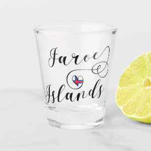 Fahne der Färöer, Färöer Schnapsglas