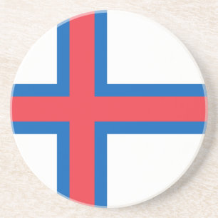 Fahne der Färöer Getränkeuntersetzer