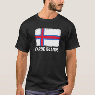 Fahne der Färöer Unterstützung der färöischen Bevö T-Shirt