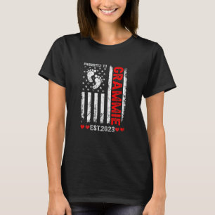 Fahne der Frauen in Amerika für Grammie 2023-Moth T-Shirt