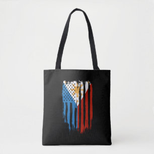 Fahne der Halb-Amerikaner Filipino Philippinen