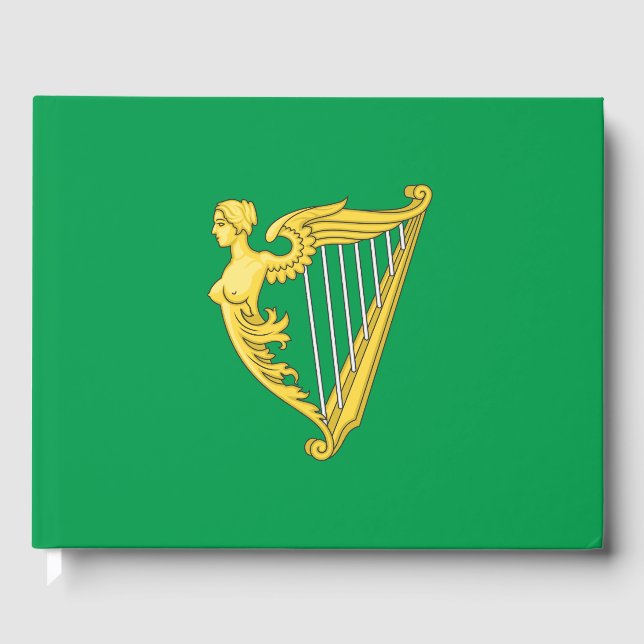 Fahne der irischen Republikaner Gästebuch (Vorderseite)