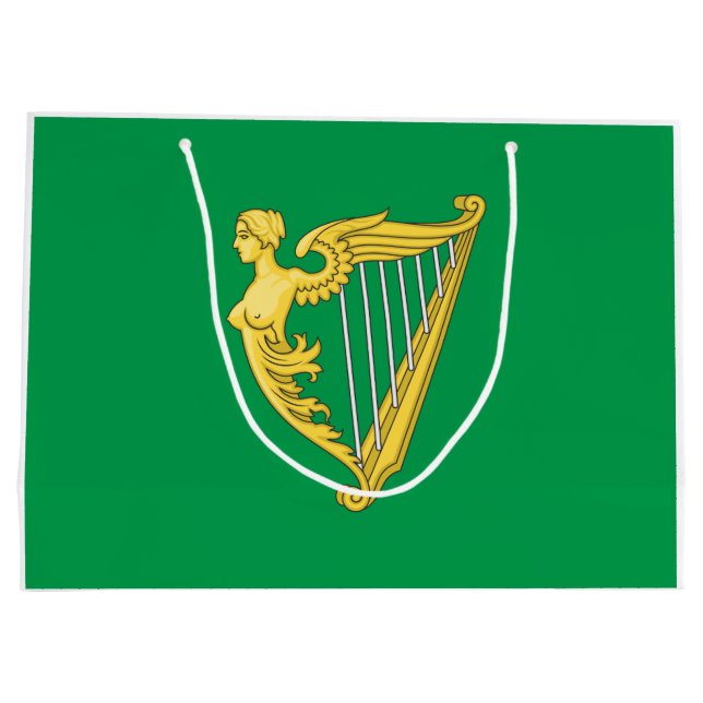 Fahne der irischen Republikaner Große Geschenktüte (Rückseite)