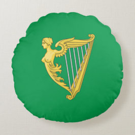 Fahne der irischen Republikaner Rundes Kissen