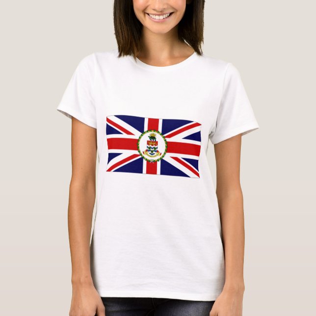 Fahne der Kaimaninseln T-Shirt (Vorderseite)