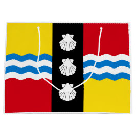 Fahne der mittelgroßen Geschenktasche Bedfordshire Große Geschenktüte