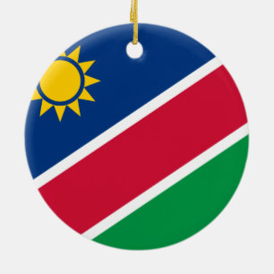 Fahne der Namibia-Ornament Keramikornament