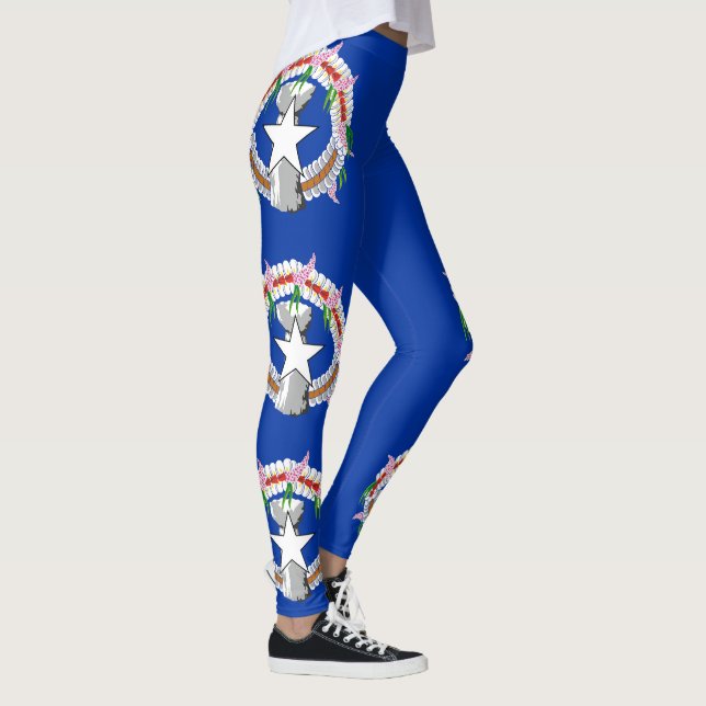 Fahne der Nördlichen Marianen Leggings (Rechts)