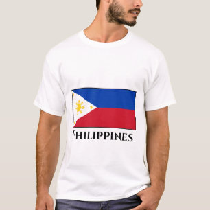 Fahne der Philippinen T-Shirt