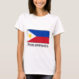 Fahne der Philippinen T-Shirt