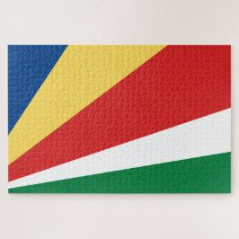 Fahne der Seychellen Puzzle