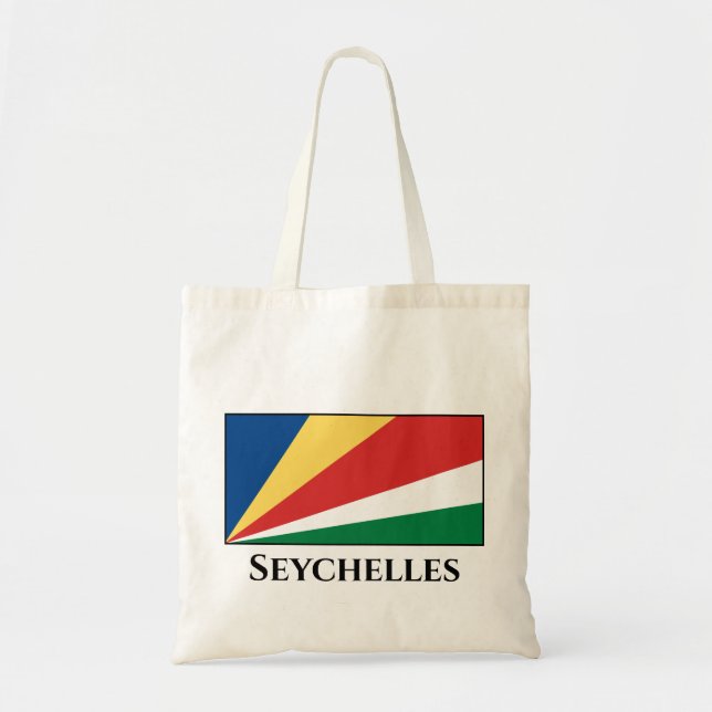 Fahne der Seychellen Tragetasche (Vorne)