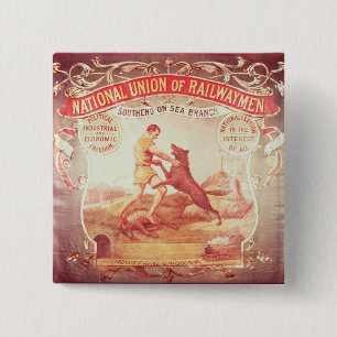 Fahne der Southend-auf-Meerniederlassung der Button