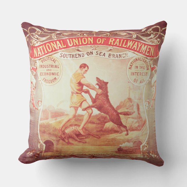 Fahne der Southend-auf-Meerniederlassung der Kissen (Vorderseite)