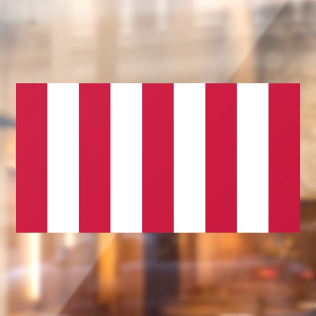 Fahne der US-Söhne mit 9 Streifen Fensteraufkleber (Blatt 2)