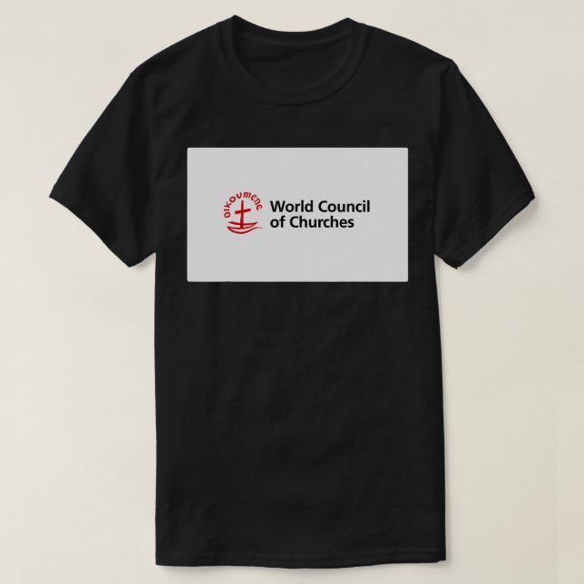 Fahne der Weltgesundheitsorganisation T-Shirt (Design vorne)