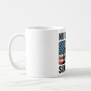 Fahne des amerikanischen Adlers seit 1776 Kaffeetasse