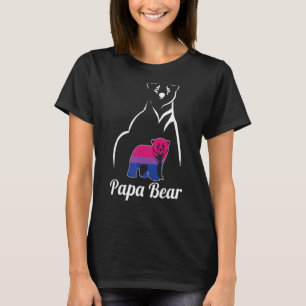 Fahne des Bisexual Papbear Bi Pride T-Shirt