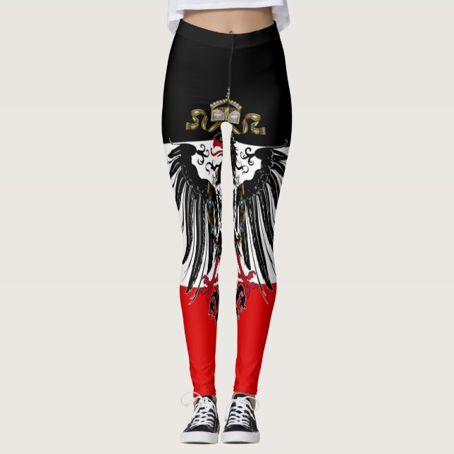 Fahne des Deutschen Reiches Leggings (Vorderseite)