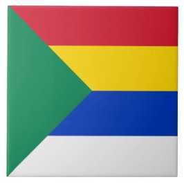 Fahne des druze-religiösen Glaubens Fliese