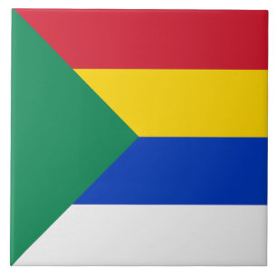 Fahne des druze-religiösen Glaubens Fliese