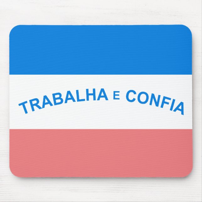 Fahne des Geists Heiliger Brasilien Mousepad (Vorne)