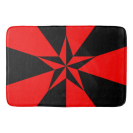 Fahne des libertären Sozialismus Badematte