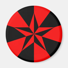 Fahne des libertären Sozialismus Magnet