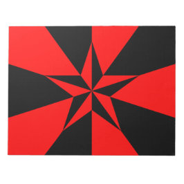 Fahne des libertären Sozialismus Notizblock