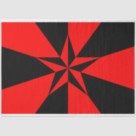 Fahne des libertären Sozialismus Seidenpapier