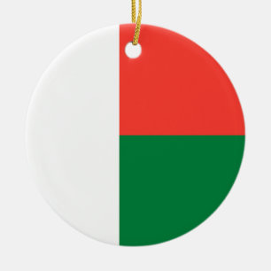 Fahne des Ornaments Madagaskar Keramikornament